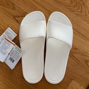 Brand new Women’s Crocs slides with tags